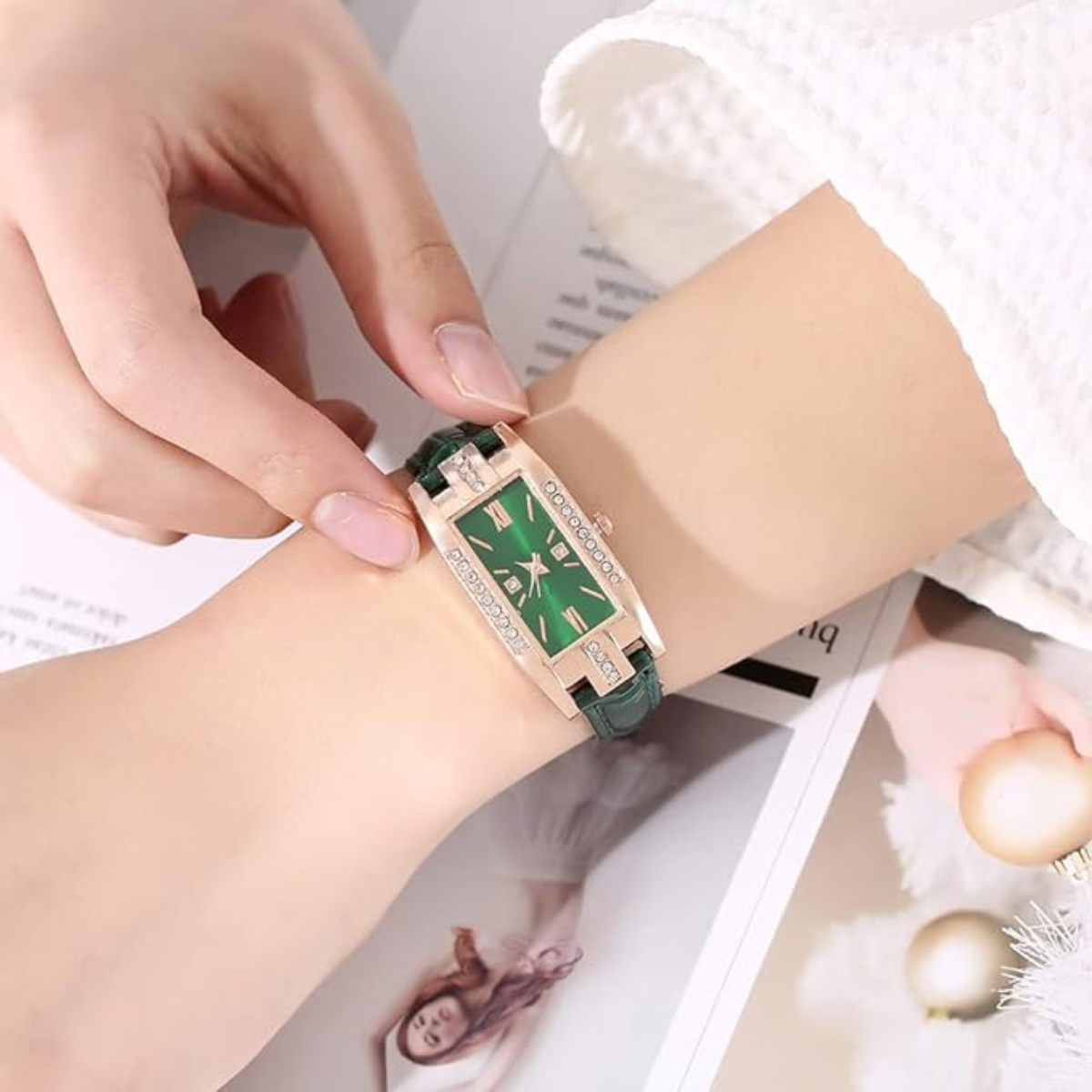 Reloj Verde Esmeralda 💚 - Especial Dia de la Madre