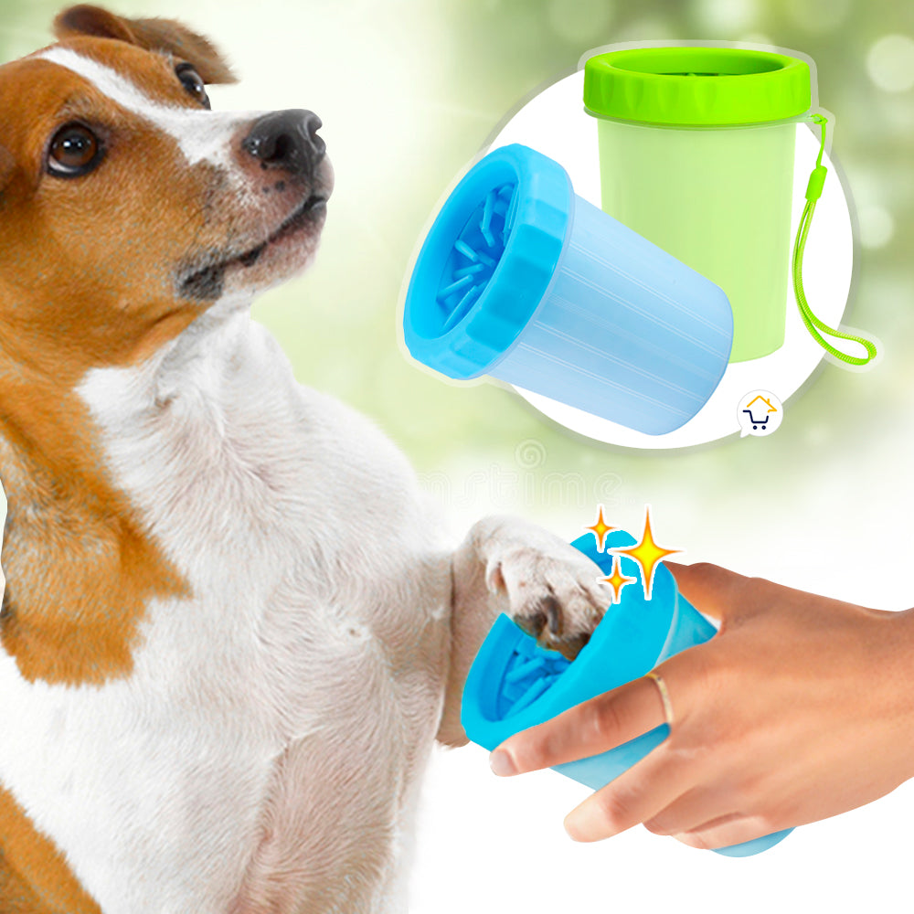 Limpia Patitas Deluxe + Bebedor Portátil GRATIS