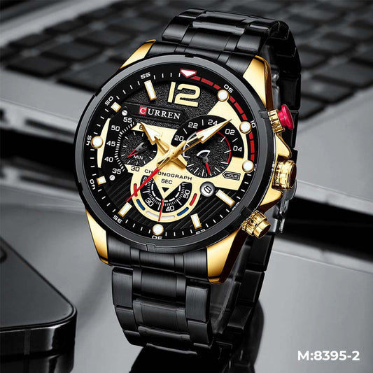 RELOJ HOMBRE CURREN PULSO ACERO M:8395 ELEGANCIA Y BUEN PRECIO